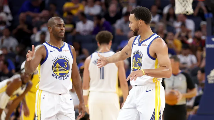 Chris Paul and Stephen Curry