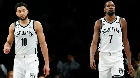 Ben Simmons and Kevin Durant