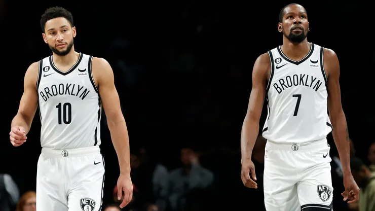 Ben Simmons and Kevin Durant