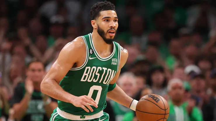 Jayson Tatum #0 of the Boston Celtics