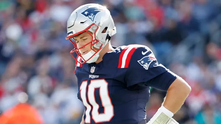 Mac Jones in action for the Patriots