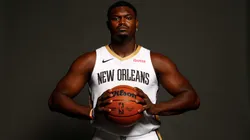 Zion Williamson #1 of the New Orleans Pelicans