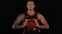 Garrison Mathews #25 of the Atlanta Hawks