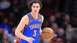 Josh Giddey #3 of the Oklahoma City Thunder