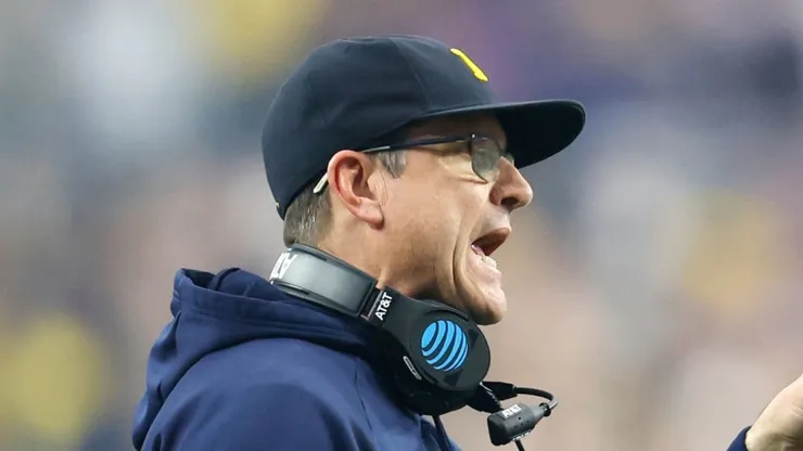 HC Harbaugh of the Wolverines