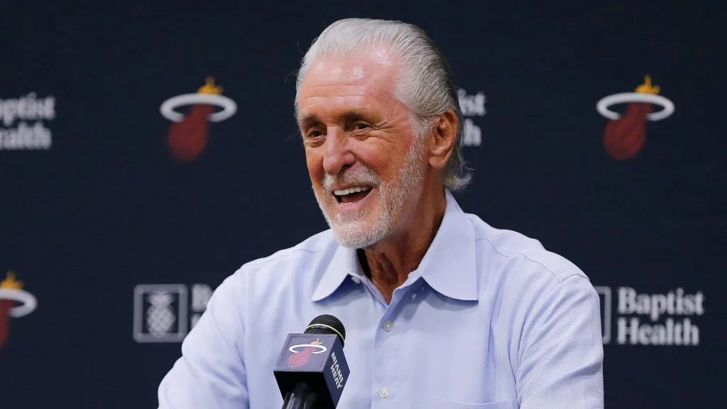 Pat Riley, president of the Miami Heat