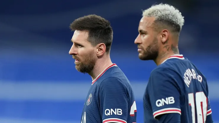 Lionel Messi and Neymar