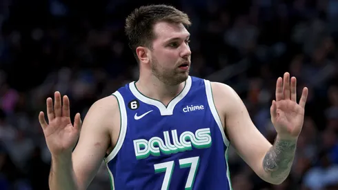 Luka Doncic of the Mavericks