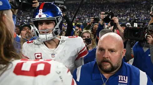 Daniel Jones and Brian Daboll