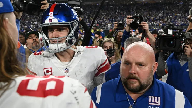 Daniel Jones and Brian Daboll