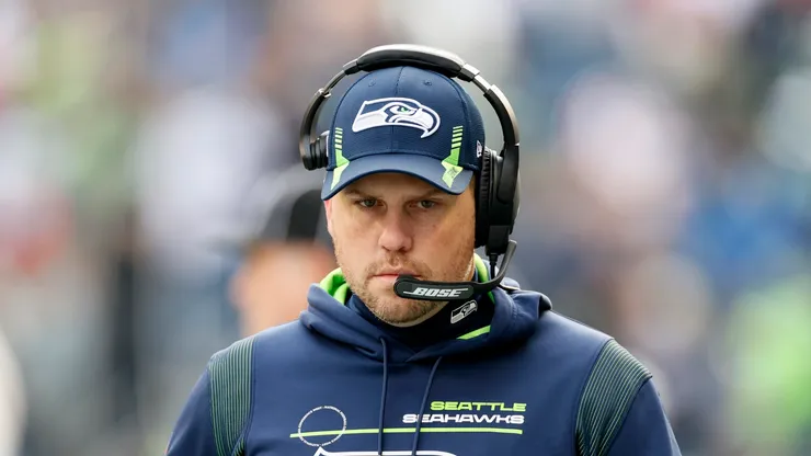 Offensive Coordinator Shane Waldron of the Seattle Seahawks