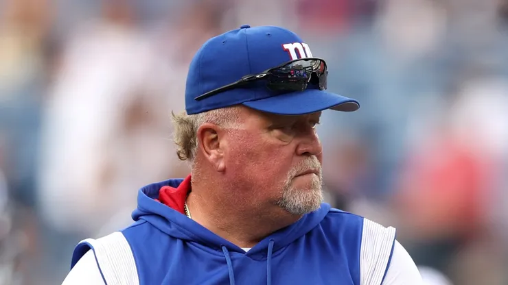 Defensive Coordinator Don Martindale of the New York Giants