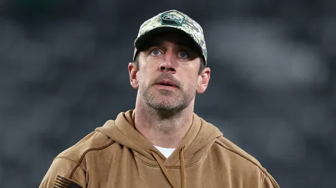 Aaron Rodgers, quarterback of the New York Jets