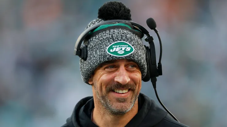 Aaron Rodgers quarterback of the New York Jets