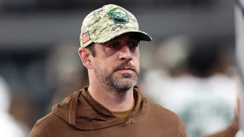 Aaron Rodgers, quarterback of the New York Jets