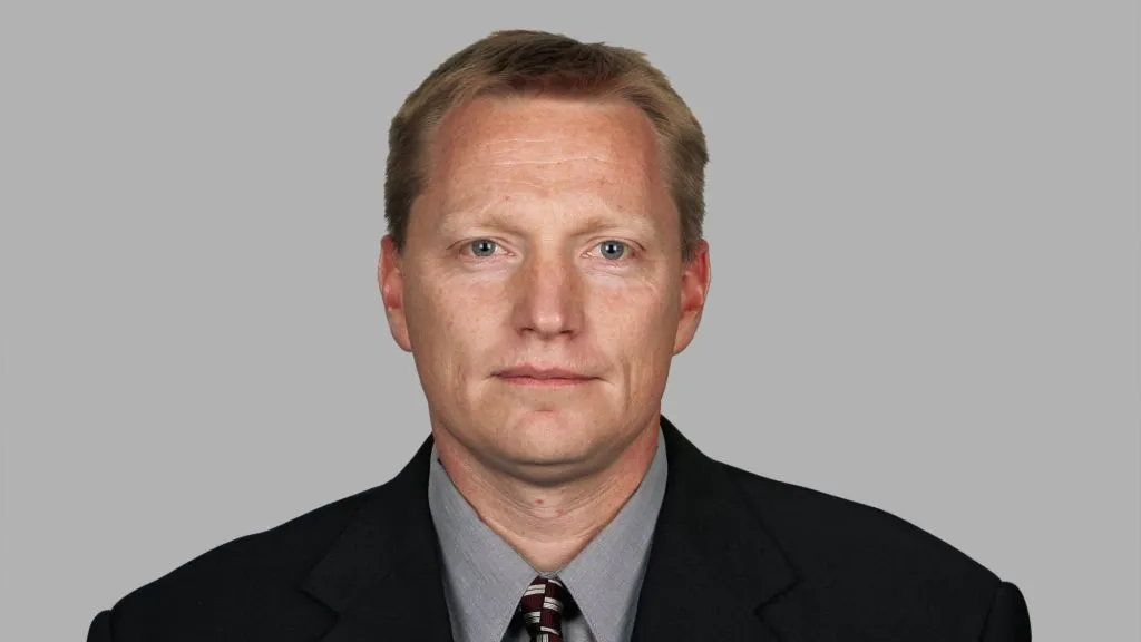 Chris Tabor in his first NFL headshot (2008)