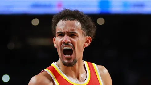 Trae Young #11 of the Atlanta Hawks