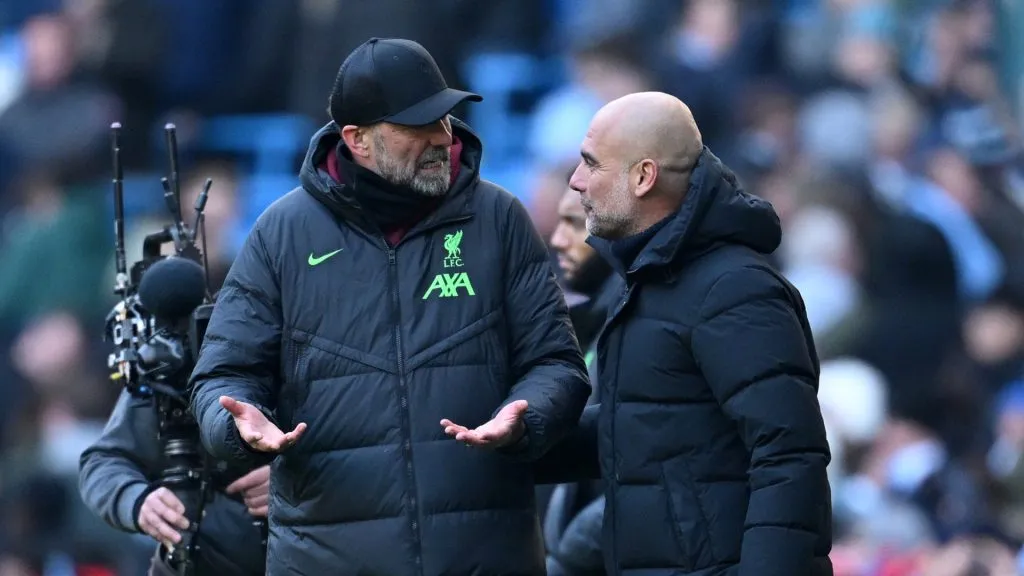 Pep Guardiola and Jurgen Klopp