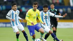 Brazil and Argentina during the South American U-17 Championship in 2023