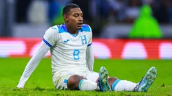 Joseph Rosales during the match between Honduras and Mexico.