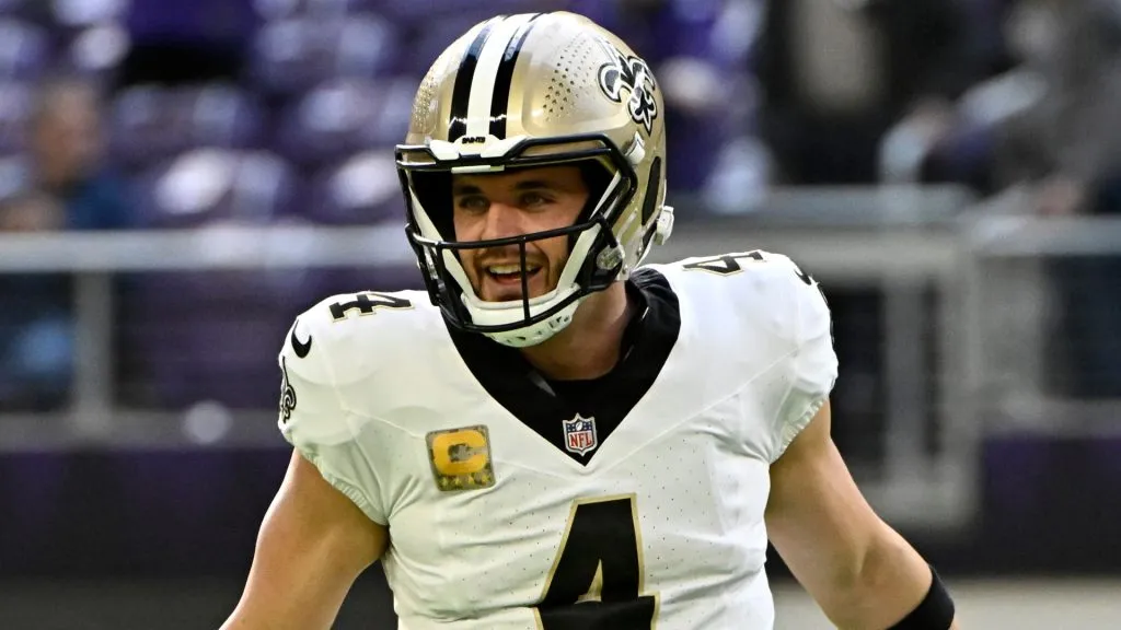 Derek Carr, quarterback of the New Orleans Saints
