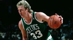 Boston Celtics legend Larry Bird.