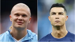 Erling Haaland and Cristiano Ronaldo