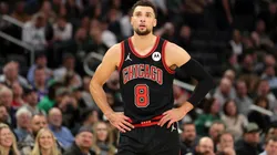 Zach LaVine in action with the Chicago Bulls