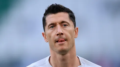 Robert Lewandowski of Poland