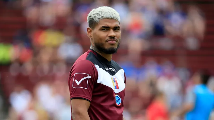 Josef Martinez with Venezuela men's national team