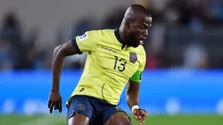 Enner Valencia in action for Ecuador.