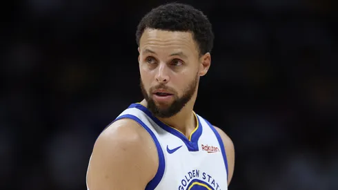 Stephen Curry point guard of the Golden State Warriors (NBA 2023)