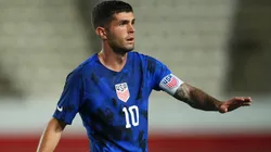 Christian Pulisic playing for the USMNT