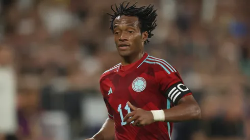 Colombia star winger Juan Guillermo.