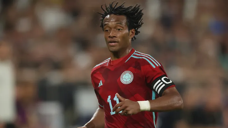 Colombia star winger Juan Guillermo.