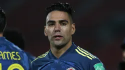 Radamel Falcao during the 2020 FIFA World Cup Qualifiers with Colombia