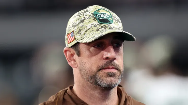 Aaron Rodgers, quarterback of the New York Jets