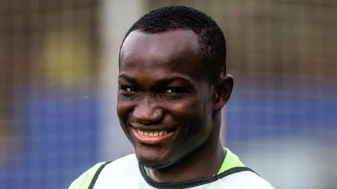 Raphael Dwamena with Levante