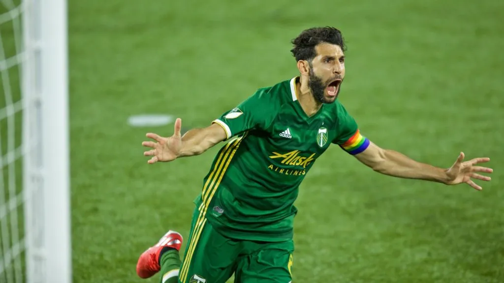 Diego Valeri with the Timbers (Getty Images)