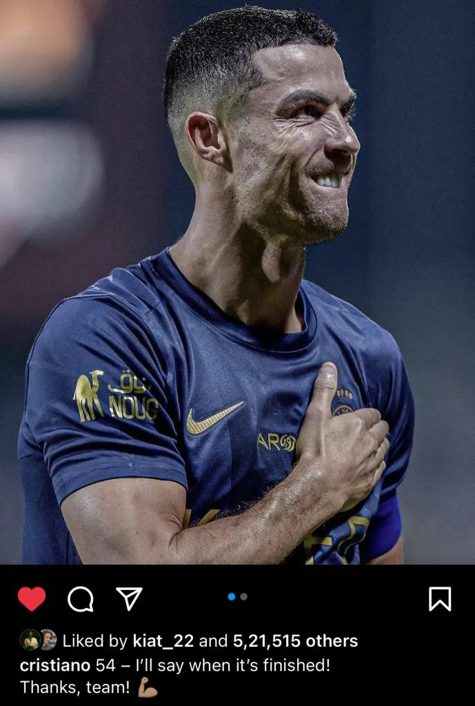 Instagram/@cristiano