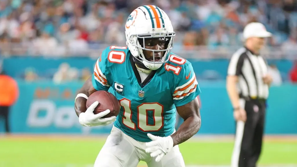 Tyreek Hill, wide receiver of the Miami Dolphins