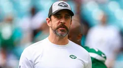 Aaron Rodgers, quarterback of the New York Jets