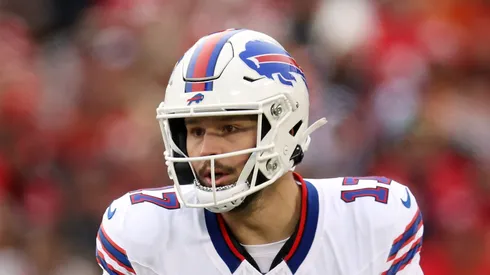 Quarterback Josh Allen #17 of the Buffalo Bills