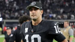 Jimmy Garoppolo, quarterback of the Las Vegas Raiders