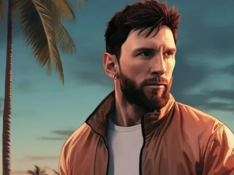 Messi and Cristiano Ronaldo GTA VI characters created by AI