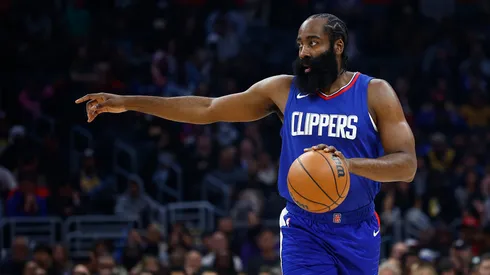 James Harden leading the offense for the Los Angeles Clippers.
