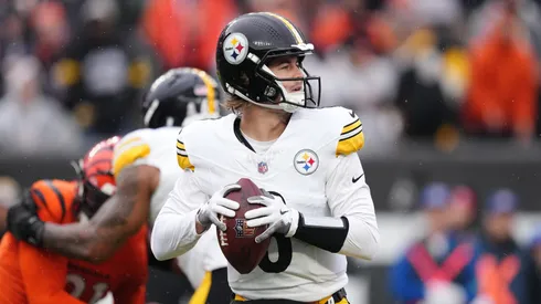 Kenny Pickett, quarterback of the Pittsburgh Steelers