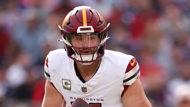 Sam Howell #14 of the Washington Commanders