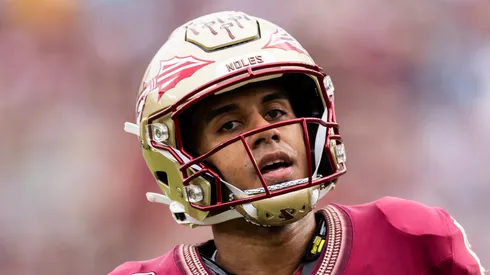 Jordan Travis quarterback of Florida State