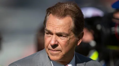 Nick Saban head coach of Alabama
